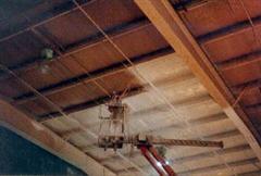 Spraying Plant ceiling